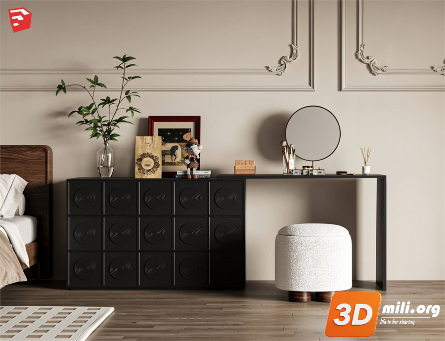 Dressing Table Skp Files 